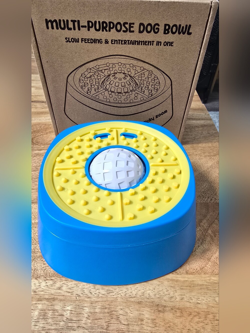 New Interactive Slow Feeder & Lick Bowl for Dogs & Cats – Enrichment Feeding Toy